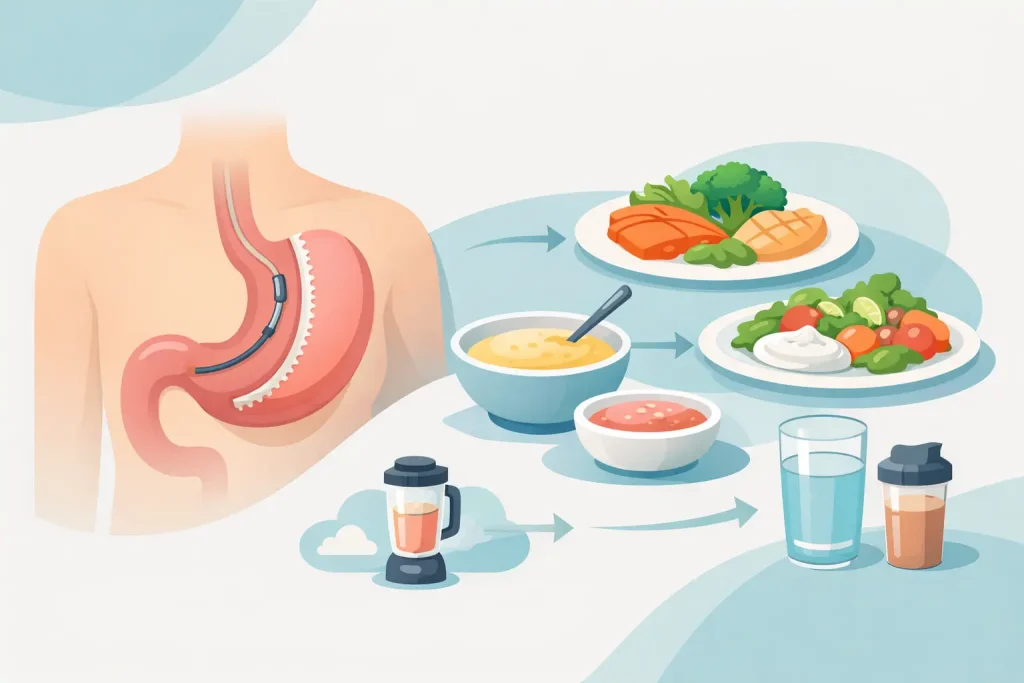 Alimentação após sleeve endoscópico
