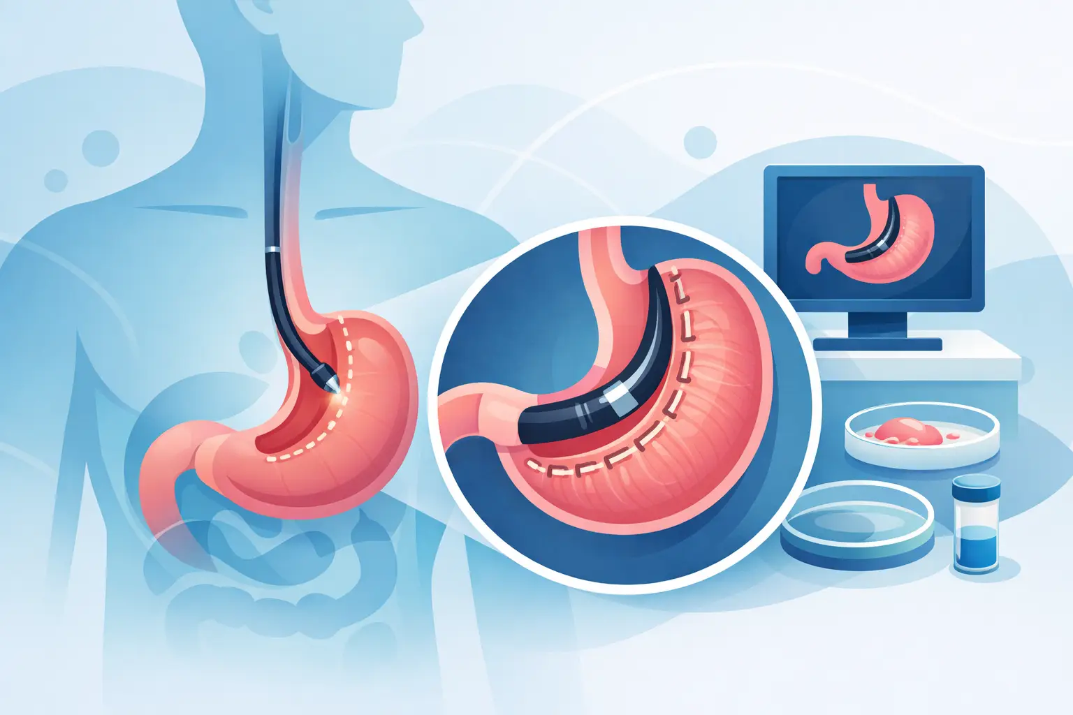 Caso clínico sleeve endoscópico: o que mostra