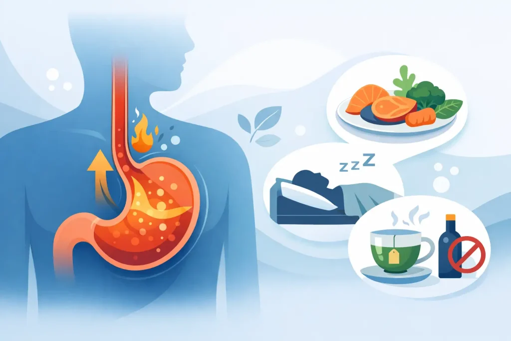 Como reduzir refluxo gastroesofágico