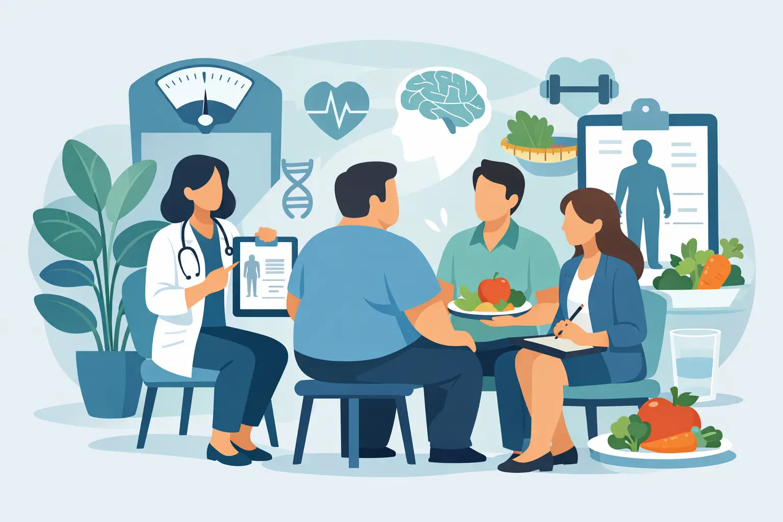 Consulta de obesidade multidisciplinar