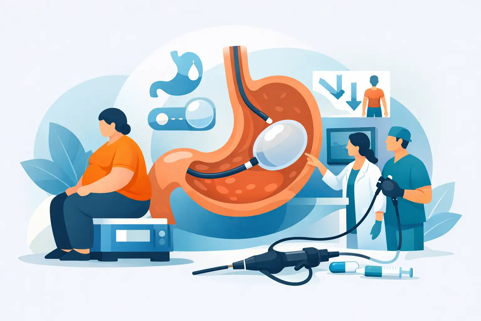 Melhores tratamentos endoscópicos da obesidade