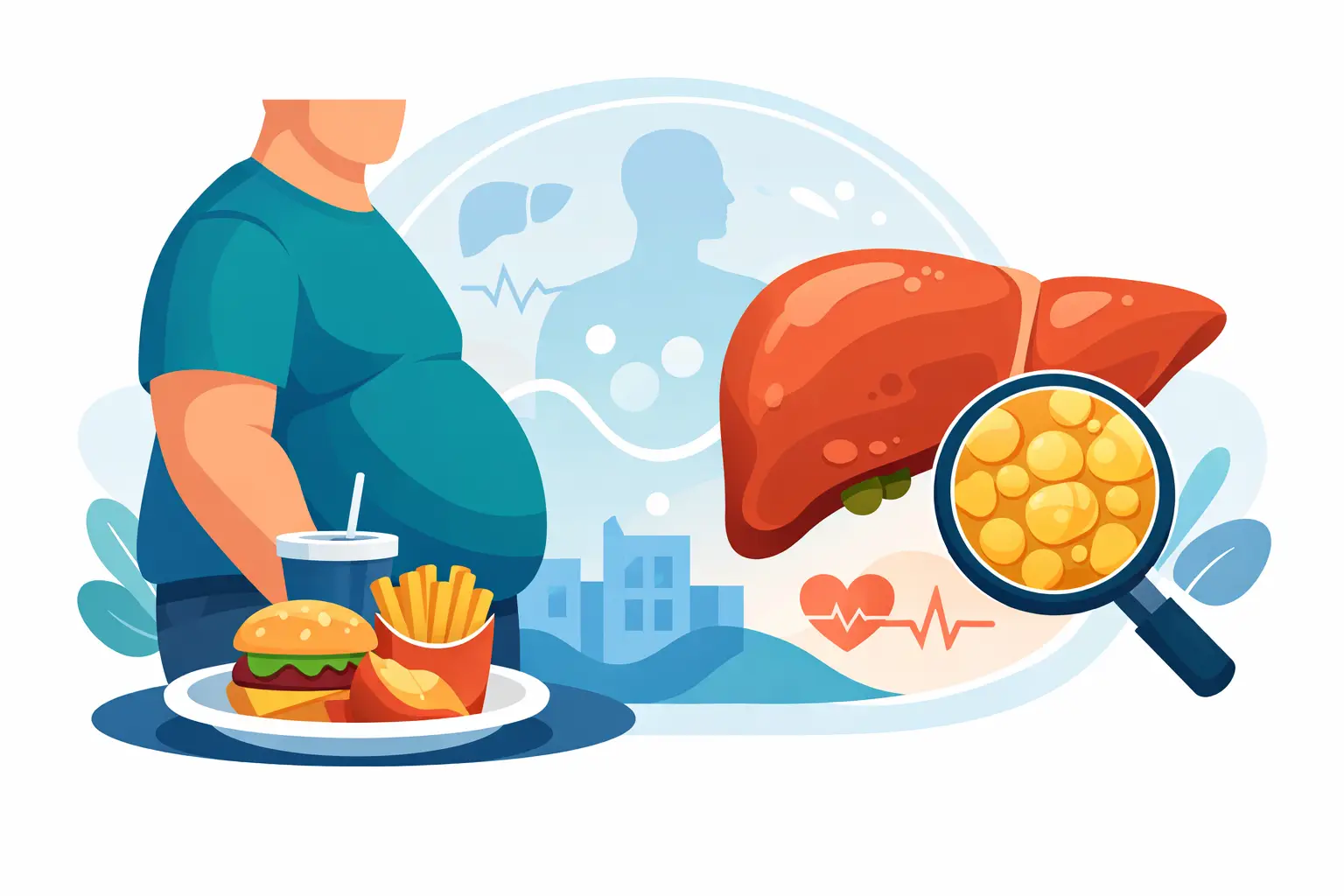 Obesidade e doença hepática: qual a ligação?