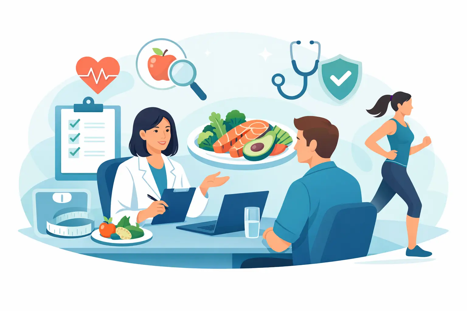 Benefícios do acompanhamento nutricional