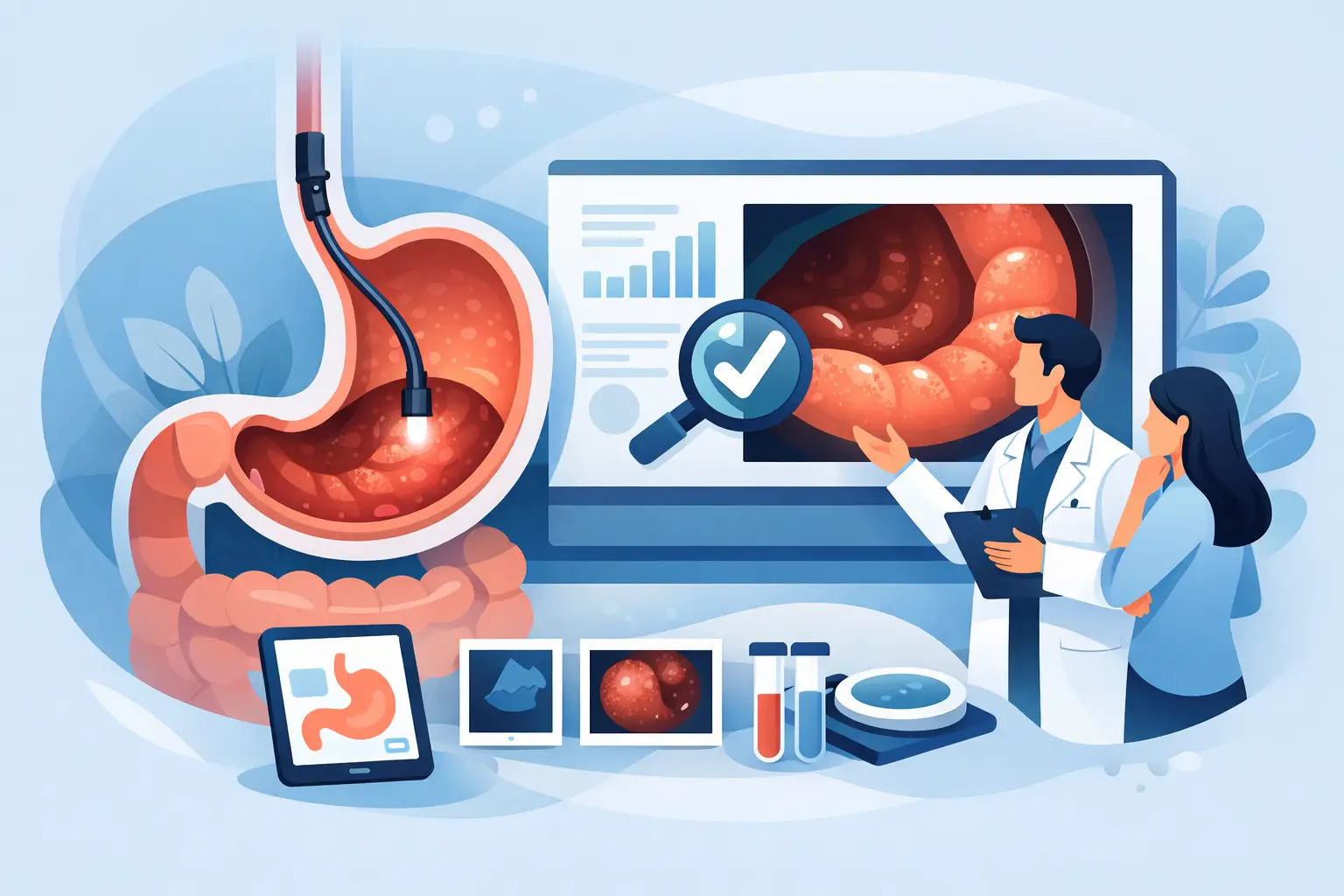 Como interpretar resultados endoscopia digestiva