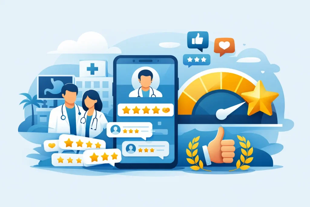 Gastroclinic - 1000 reviews no Google: 4.9