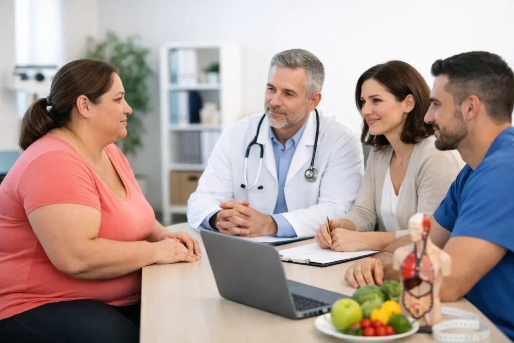Como tratar a obesidade com equipa multidisciplinar