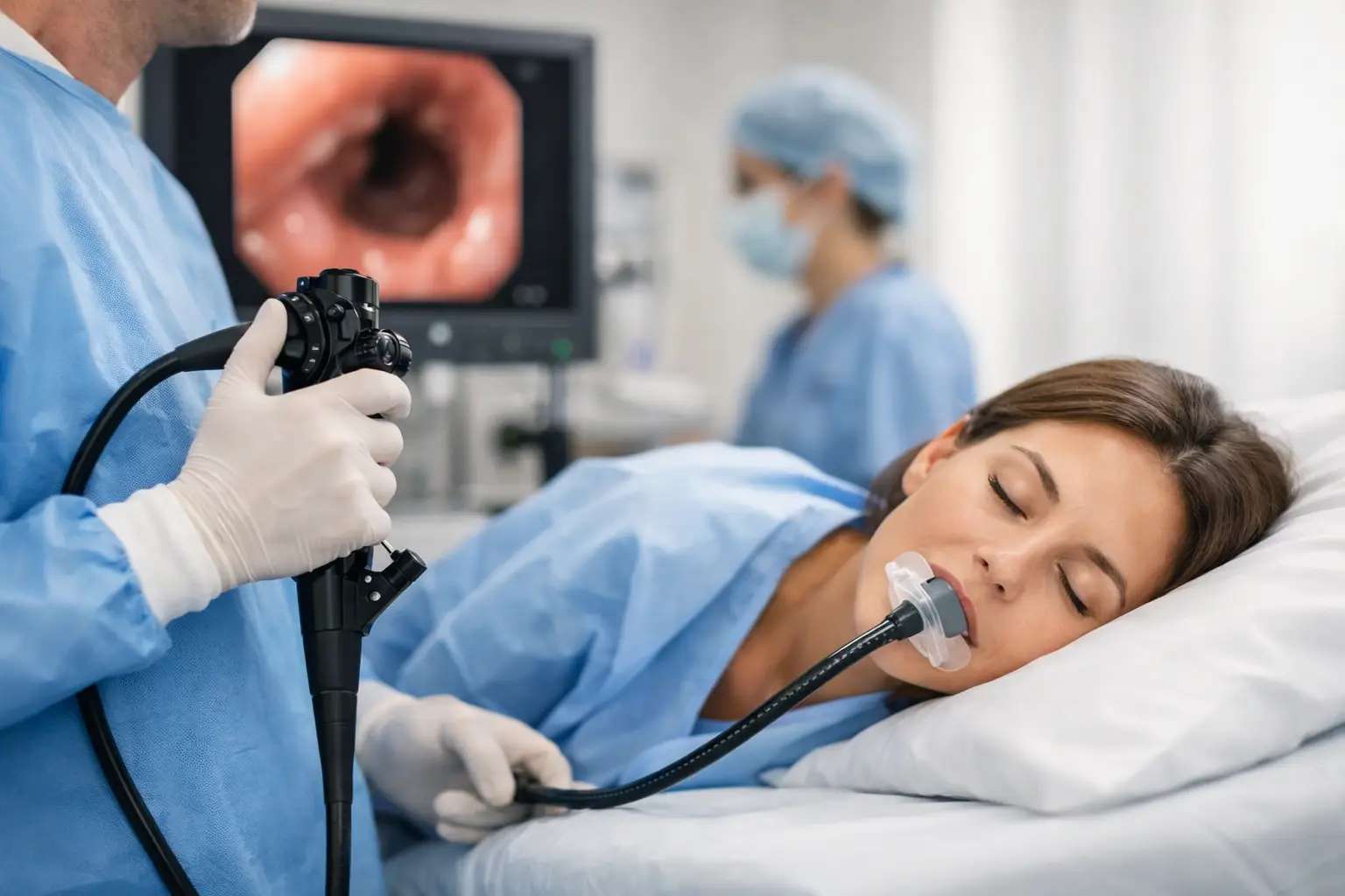 Endoscopia digestiva alta com segurança