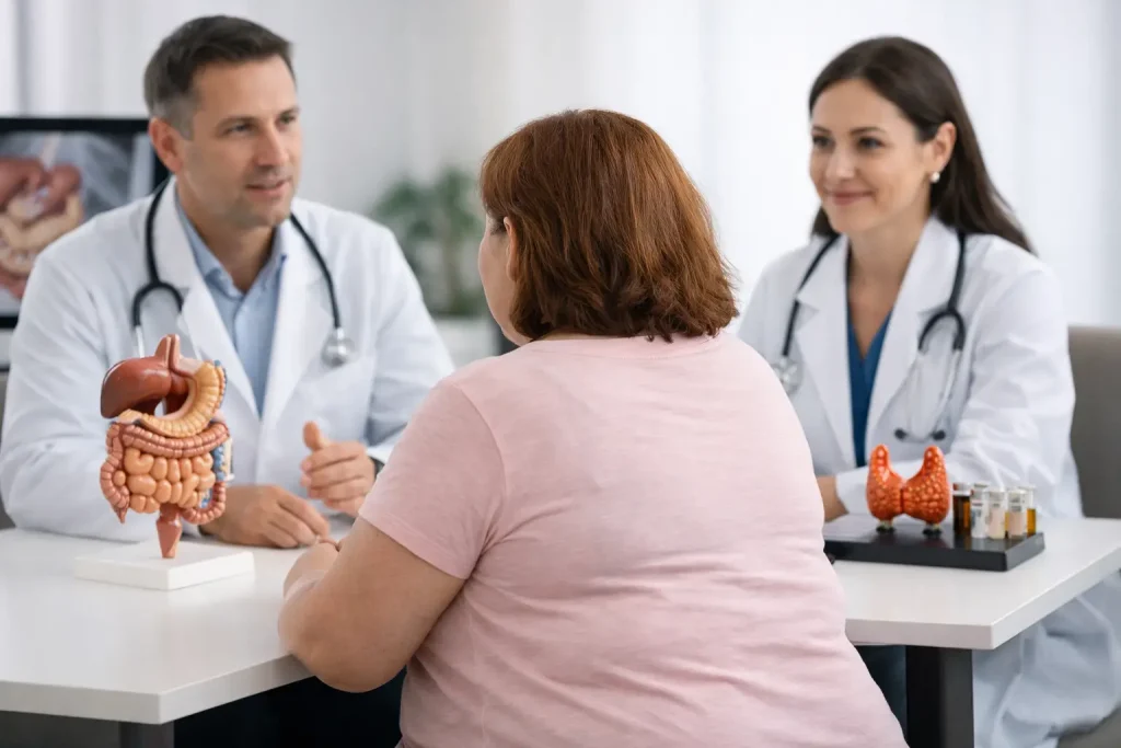 Gastroenterologista ou endocrinologista para obesidade?