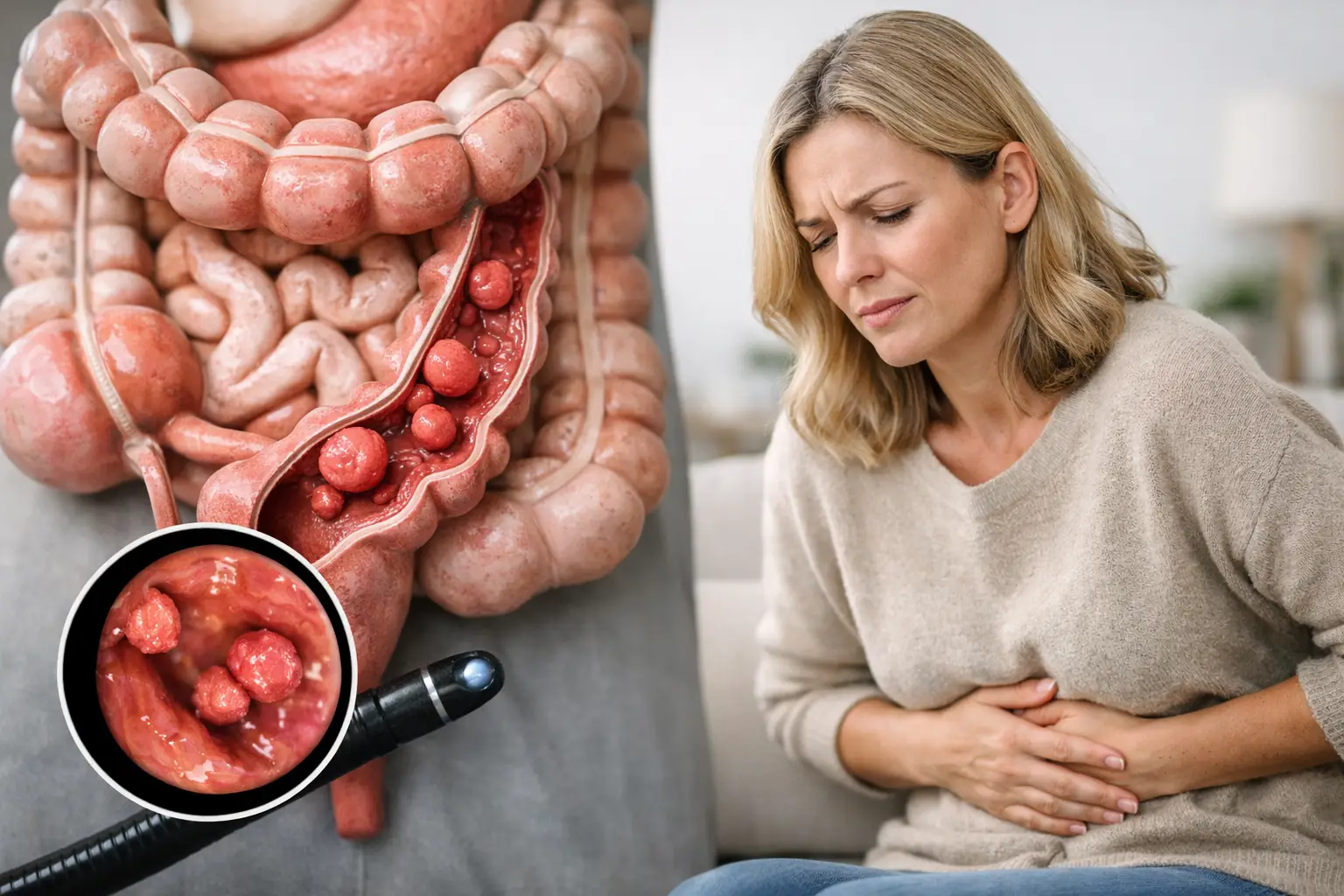 Pólipos intestinais dão sintomas? Saiba quais