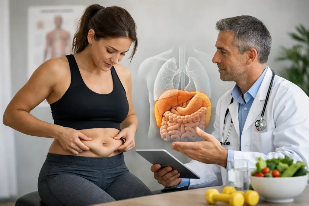Como reduzir gordura visceral com segurança