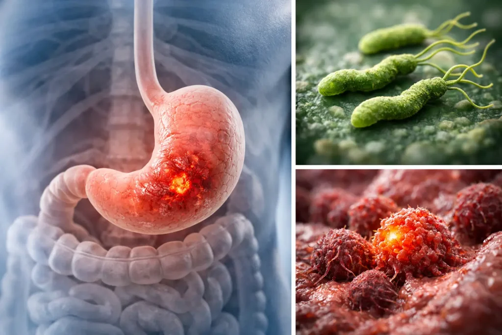 Helicobacter pylori causa cancro no estômago?